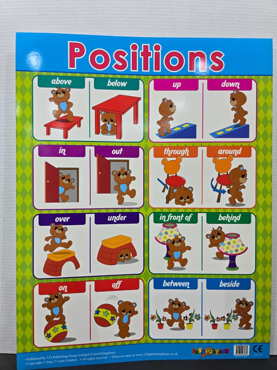 ENGLISH CHART BOARD - ID E427