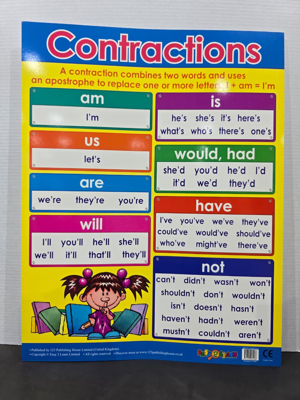 ENGLISH CHART BOARD - ID E408