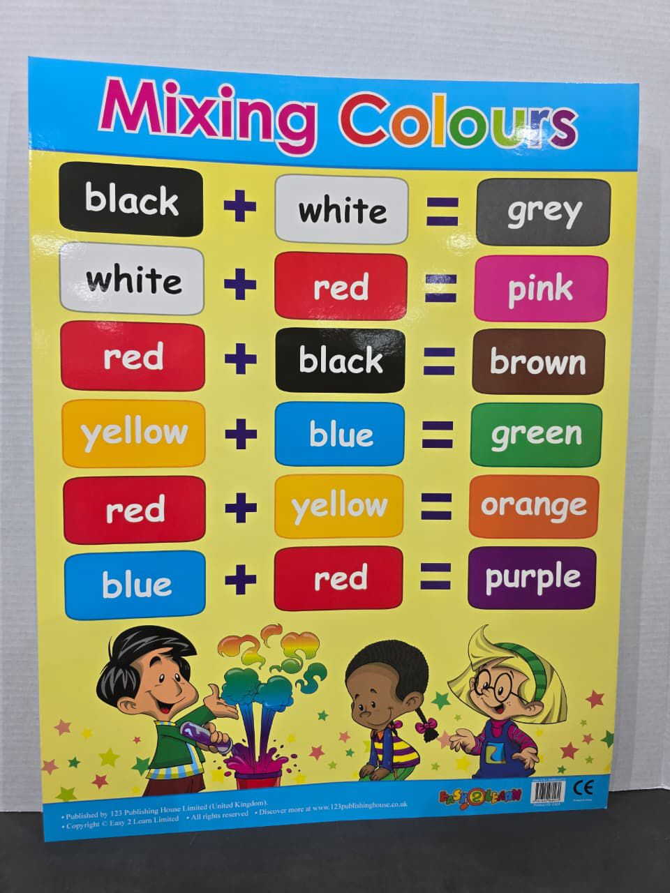 ENGLISH CHART BOARD - ID E 425