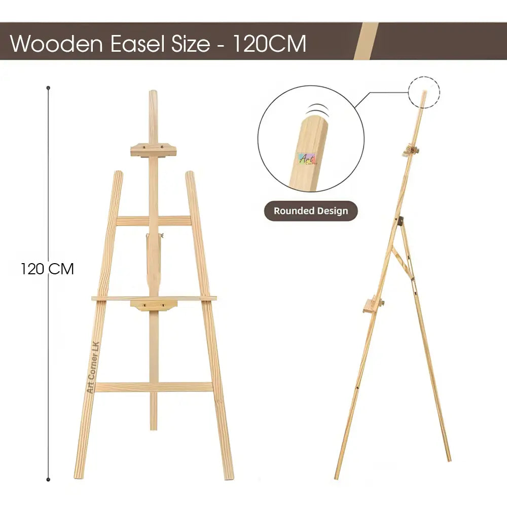 DAR AL HAYAT WOODEN EASEL STAND 120CM
