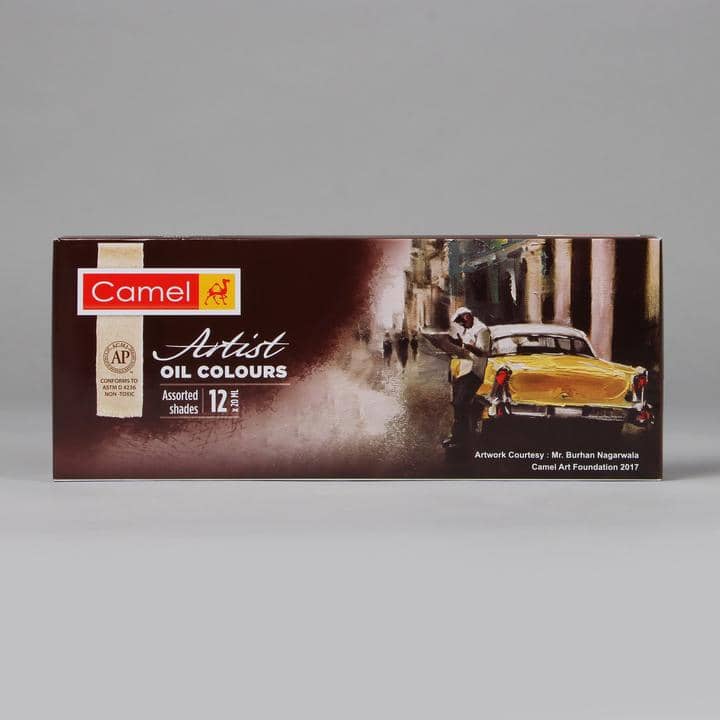 ARTIST OIL COLOR ( BRAND CAMEL ) 20ML 12 SHADES