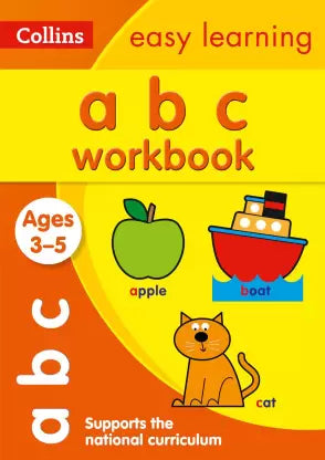 Collins Easy Learning ABC Workbook Ages 3-5