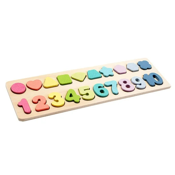 NUMBER SHAPE PUZZLES