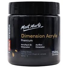 DIMENSION ACRYLIC PAINT ( BRAND MONT MARTE ) 250ML