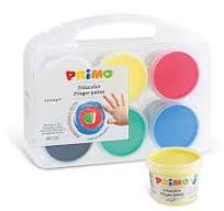 FINGER PAINT 6colors 100gram ( BRAND PRIMO )