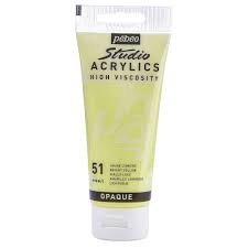 STUDIO ACRYLIC COLORS HIGH VISCOSITY 100ml ( BRAND PEBEO )