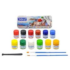 POSTER COLOR 12shades 10ml ( BRAND DOMS )