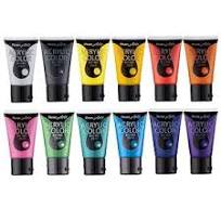 ACRYLIC COLOR 12SHADES ( BRAND PENTEL )