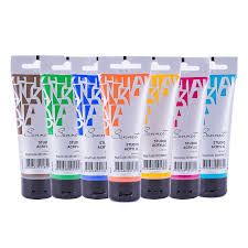 STUDIO ACRYLIC COLOR 75ML IN TUBE ( BRAND SONNET ) MADE IN RUSSIA