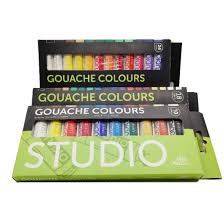 GOUACHE 18 COLORS 12ml PER TUBE ( BRAND STUDIO PHOENIX )