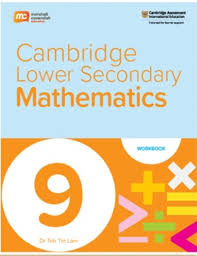 MC CAMBRIDGE LOWER SECONDARY MATHEMATICS WORKBOOK 9