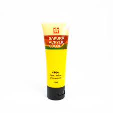 ACRYLIC COLOR ( BRAND SAKURA ) 75ML TUBE