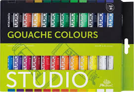 GOUACHE 18 COLORS 12ml PER TUBE ( BRAND STUDIO PHOENIX )