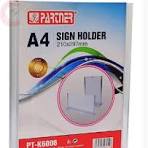 ACRYLIC SIGN HOLDER A4 ( BRAND PARTNER )