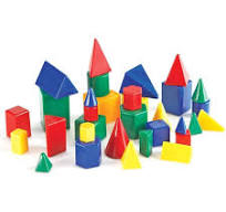 KIDS TOY MINI GEOMETRIC SHAPES 32PCS