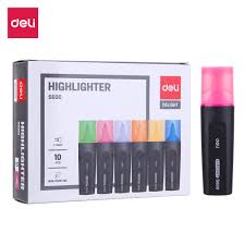 HIGHLIGHTER ( BRAND DELI ) IN PINK COLOR