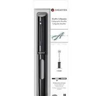 BLACK CALLIGRAPHY PEN WITH MEDIUM NIB ( BRAND SHEAFFER )
