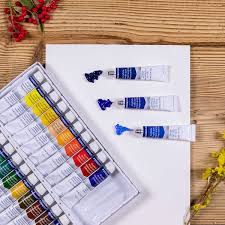 ACRYLIC PAINT in 24colors X 12ml in tube ( BRAND STAEDTLER )