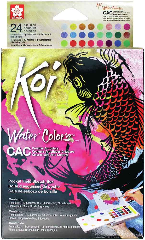 KOI WATERCOLOR ( BRAND SAKURA ) 24 COLORS