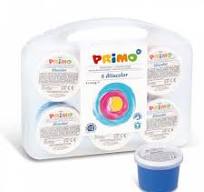 FINGER PAINT 6colors 100gram ( BRAND PRIMO )