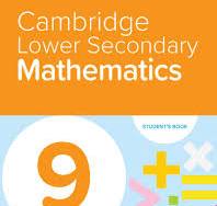 MC CAMBRIDGE LOWER SECONDARY MATHEMATICS STUDENT BOOK 9