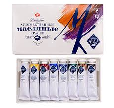 ARTIST OIL COLOR in 8shades X 18ml ( BRAND MASTER CLASS 3K )