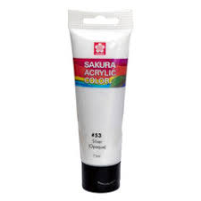 ACRYLIC COLOR ( BRAND SAKURA ) 75ML TUBE