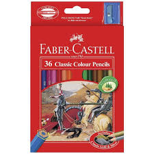 CLASSIC COLOR PENCIL 36colors ( BRAND FABER CASTELL )