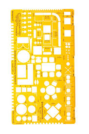 ARCHITECH COMBINATION-II RULER 24 cm x 14 cm 1:50 ( BRAND ISOMARS )