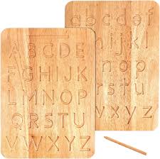 WOODEN TRACING LETTER BOARD ( 1 PC )