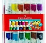 TEMPERA POSTER COLOR 12schul ( BRAND FABER CASTELL )