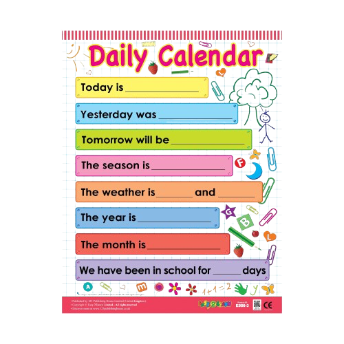 CHART BOARD ( DAILY CALENDAR )