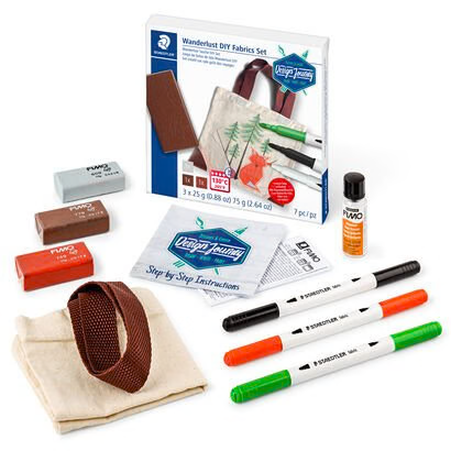 WANDERLUST DIY FABRIC SET ( BRAND STAEDTLER )