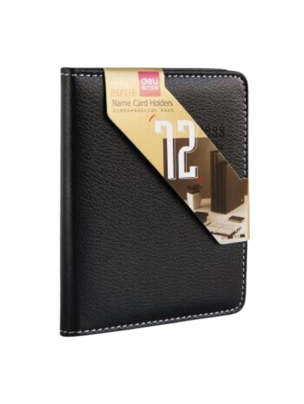BUSINESS CARD HOLDER ( BRAND DELI ) 72CARDS POCKET