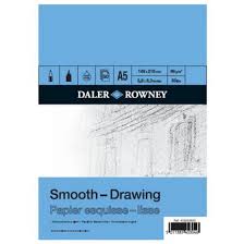 SKETCHBOOK A5 SMOOTH DRAWING - BRAND DALER ROWNEY