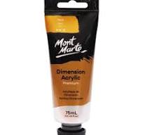 DIMENSION ACRYLIC PAINT TUBE ( BRAND MONT MARTE ) 75ML