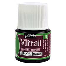 GLASS PAINT VITRAIL TRANSPARENT ( BRAND PEBEO ) 45ML