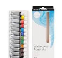 WATERCOLOR AQUARELLE 12shades x 12ml ( BRAND SIMPLY DALER ROWNEY )
