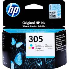 INK CARTRIDGE 305 TRI COLOR ( BRAND HP )