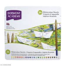 DERWENT ACADEMY WATERCOLOR PENCILS D 24 pcs