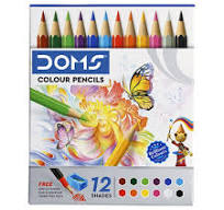 COLORED PENCIL 12colors ( BRAND DOMS )
