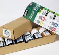 VITRAIL GLASS PAINT 6colors 20ml ( BRAND PEBEO )