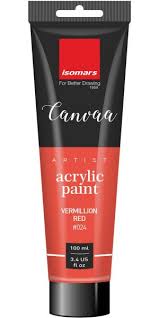 ACRYLIC PAINT CANVAA ARTIST SERIES ( BRAND ISOMARS ) 100ML