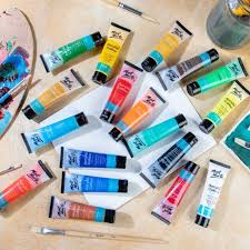 ACRYLIC PAINT COLOR 12ml 18colors ( BRAND MONT MARTE )