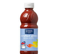GLOSSY ACRYLIC ( BRAND LEFRANC BOURGEOISE ) 500ML