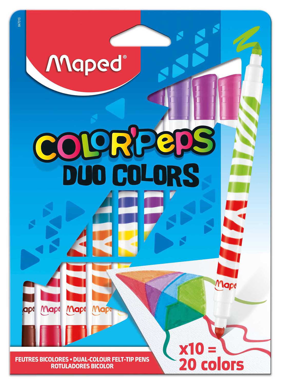 COLOR PEPS DUO COLOR ( BRAND MAPED )
