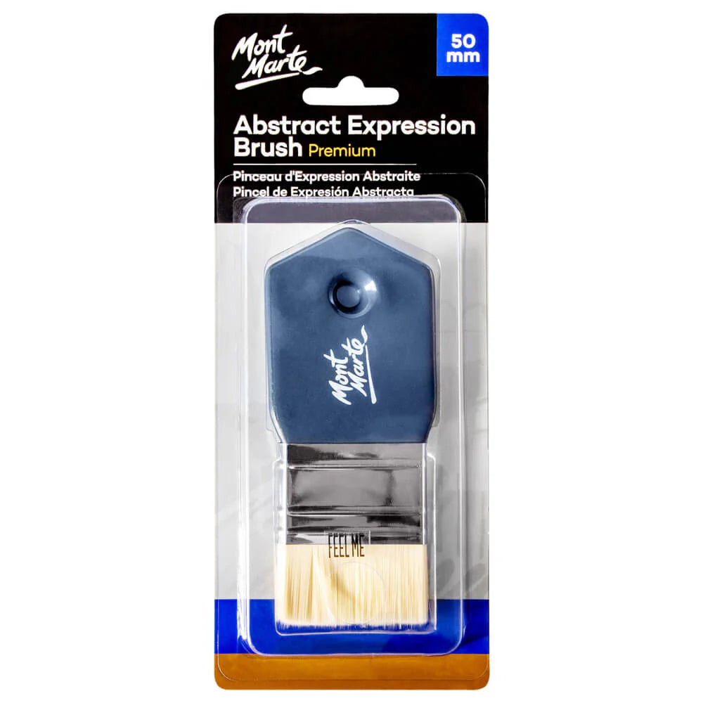 PAINT BRUSH PREMIUM ABSTRACT EXPRESSION ( BRAND MONT MARTE ) 50MM
