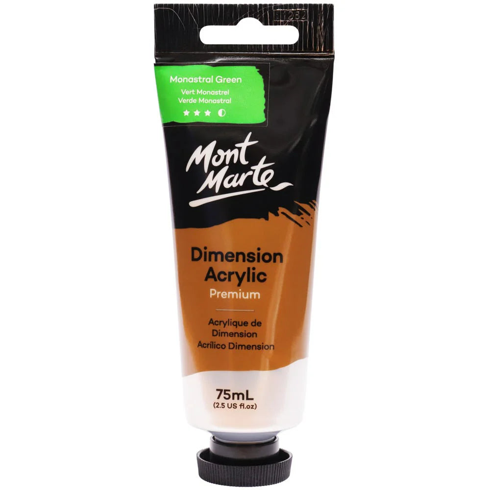 DIMENSION ACRYLIC PAINT TUBE ( BRAND MONT MARTE ) 75ML