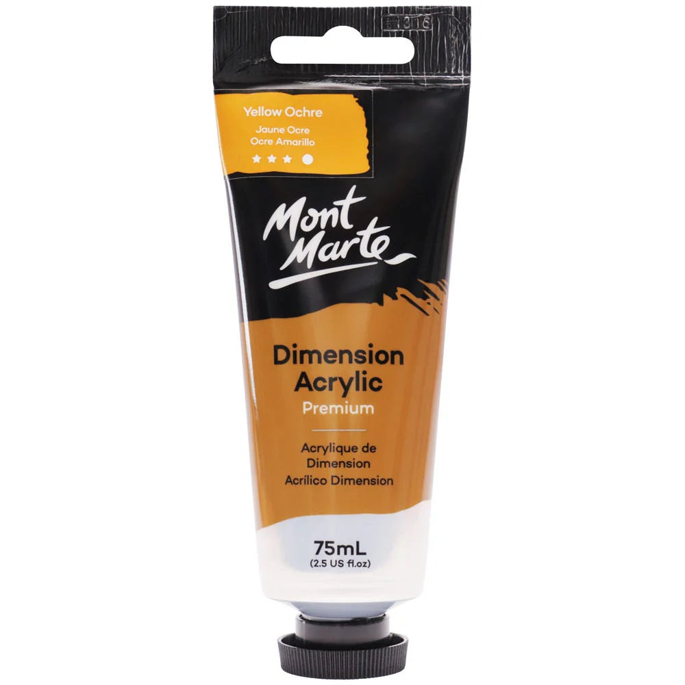 DIMENSION ACRYLIC PAINT TUBE ( BRAND MONT MARTE ) 75ML