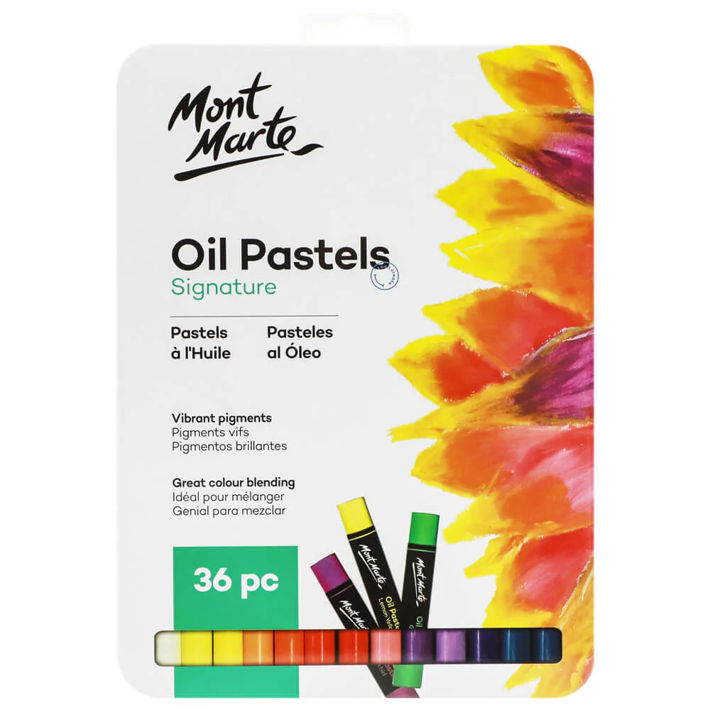 OIL PASTEL - ( BRAND MONT MARTE ) 36PCS